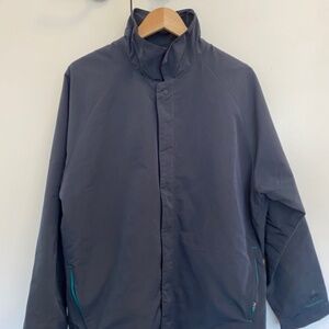 Adidas windbreaker blue